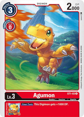 Agumon [ST1-03] [Starter Deck 01: Gaia Red] Normal