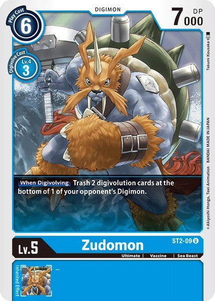Zudomon [ST2-09] [Starter Deck 02: Cocytus Blue] Normal