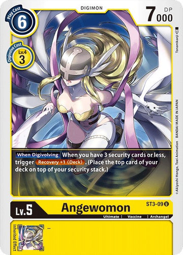Angewomon [ST3-09 U] [Starter Deck 03: Heaven's Yellow]