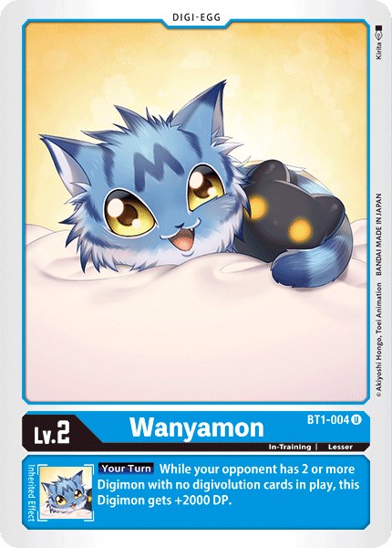 Wanyamon [BT1-004 U] [Release Special Booster 1.0]