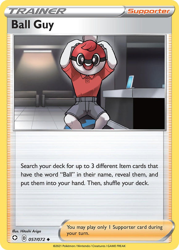 Ball Guy [057/072] [Shining Fates] Reverse Holofoil