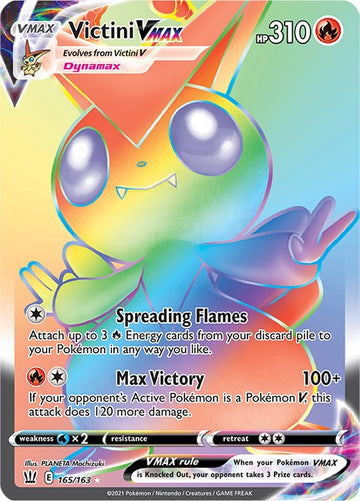 Victini VMAX (Secret) [165/163] [SWSH05: Battle Styles]
