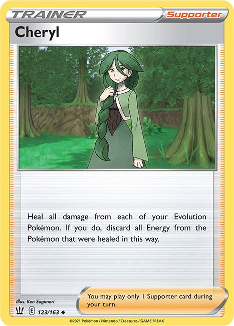 Cheryl [123/163] [Battle Styles] Reverse Holofoil