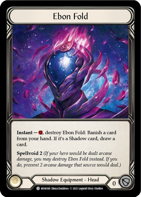 Ebon Fold [MON188] [Monarch] Unlimited Edition Rainbow Foil