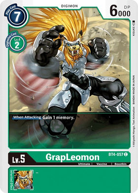 GrapLeomon [BT4-057] [Great Legend] Normal