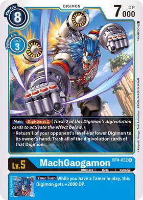 MachGaogamon [BT4-032] [Great Legend] Normal