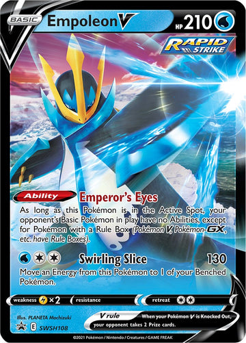 Empoleon V [SWSH108] [Sword & Shield Promo Cards] Holofoil