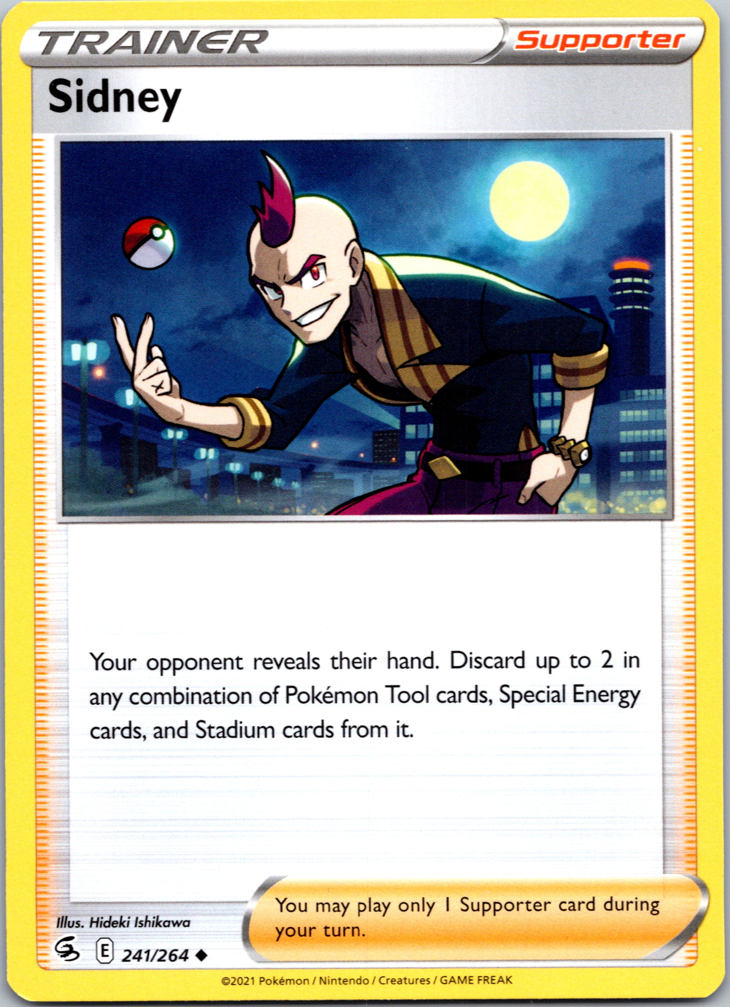 Sidney (241/264) [Sword & Shield: Fusion Strike]