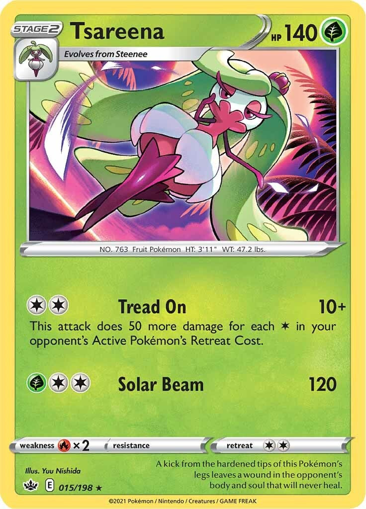 Tsareena [015/198] [Chilling Reign] Reverse Holofoil
