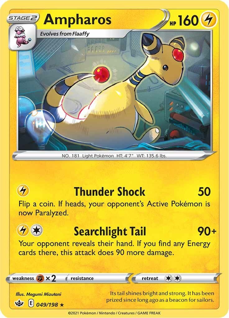 Ampharos [049/198] [Chilling Reign] Reverse Holofoil