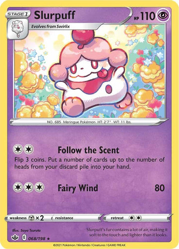 Slurpuff [068/198] [Chilling Reign] Reverse Holofoil