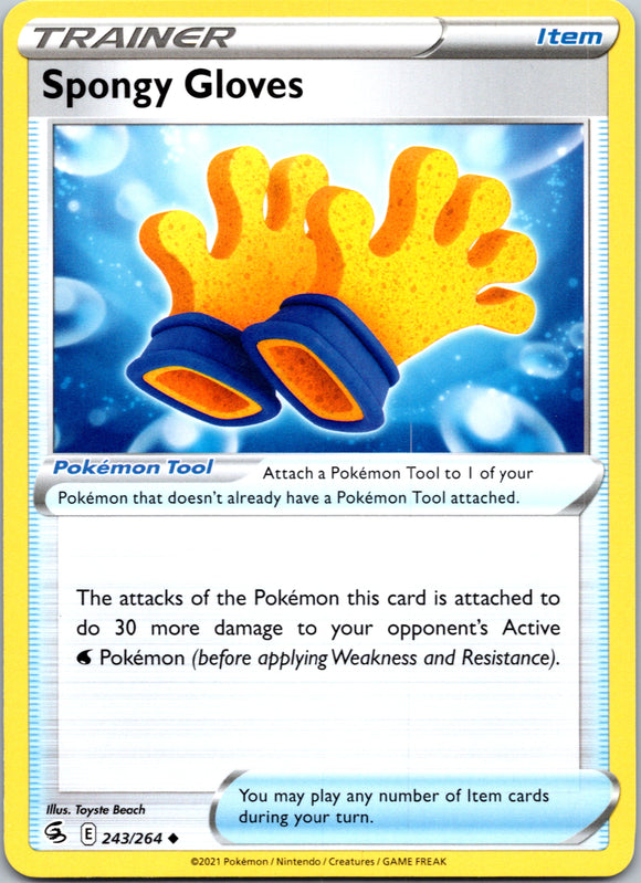 Spongy Gloves (243/264) [Sword & Shield: Fusion Strike]