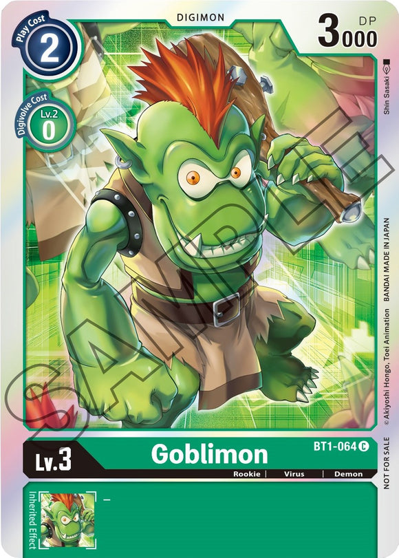 Goblimon - BT1-064 (Event Pack 1) [BT1-064] [Release Special Booster] Foil