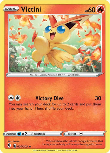 Victini [020/203] [Evolving Skies] Reverse Holofoil