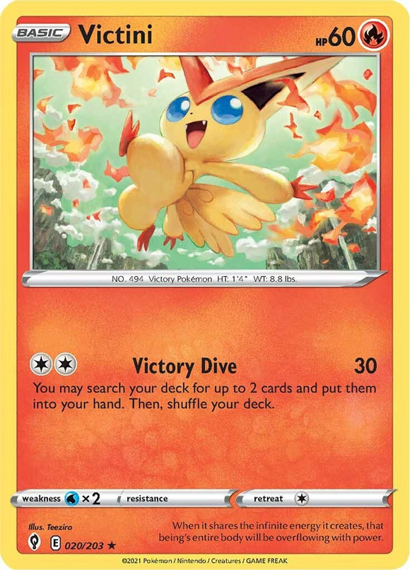 Victini [020/203] [Evolving Skies] Reverse Holofoil