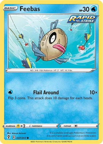 Feebas [037/203] [Evolving Skies] Reverse Holofoil