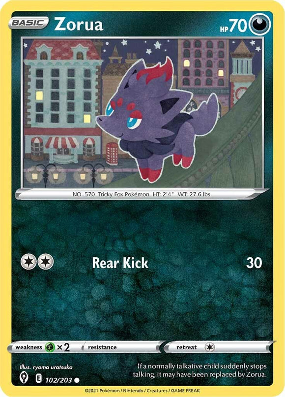 Zorua [102/203] [Evolving Skies] Reverse Holofoil