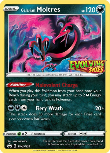 Galarian Moltres (Stamped) [SWSH125] [Sword & Shield Promo Cards] Holofoil