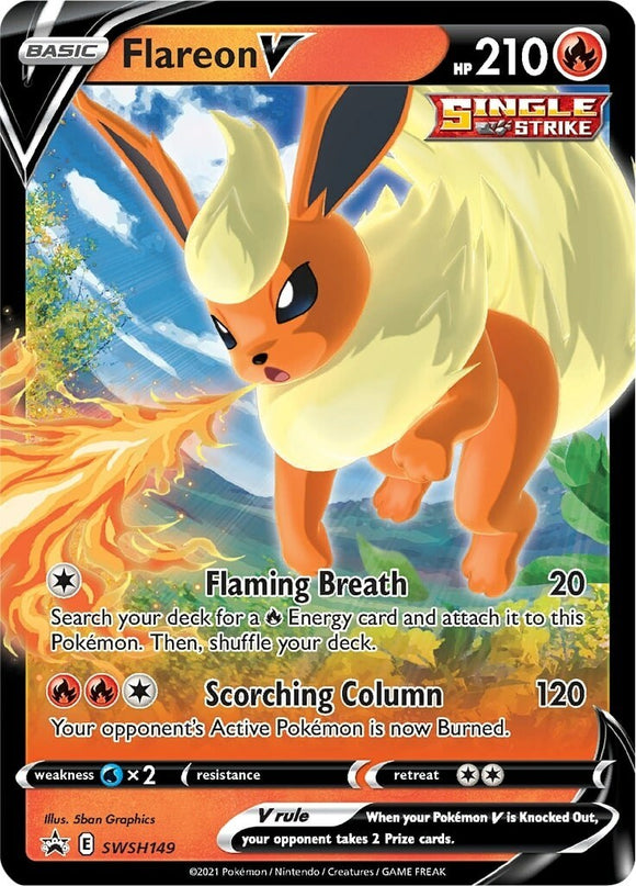 Flareon V [SWSH149] [Sword & Shield Promo Cards] Holofoil