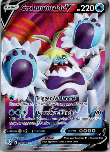 Crabominable V (248/264) [Sword & Shield: Fusion Strike]