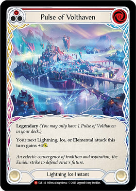 Pulse of Volthaven [U-ELE112] Unlimited Rainbow Foil