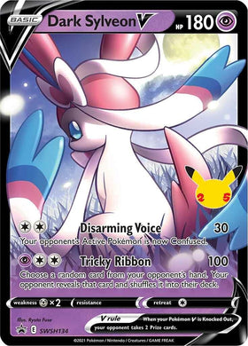 Dark Sylveon V [SWSH134] [Sword & Shield Promo Cards] Holofoil