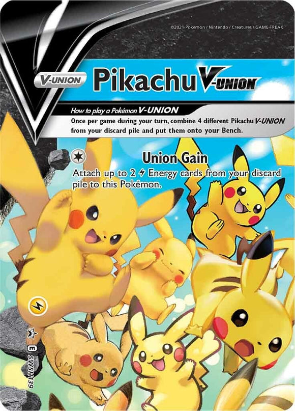 Pikachu V-Union [SWSH139] [Sword & Shield Promo Cards] Holofoil