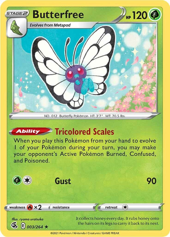 Butterfree [003/264] [Fusion Strike] Reverse Holofoil
