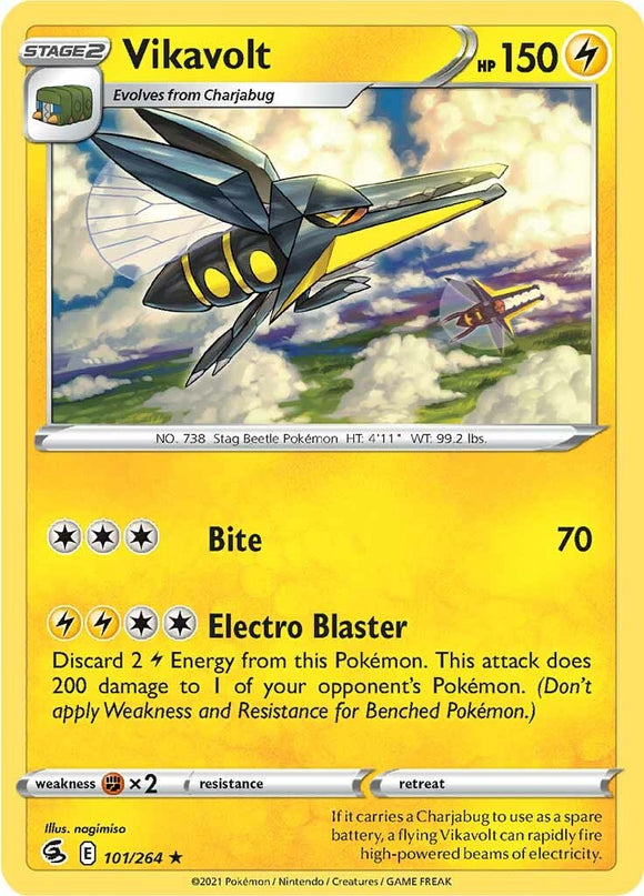 Vikavolt [101/264] [Fusion Strike] Reverse Holofoil