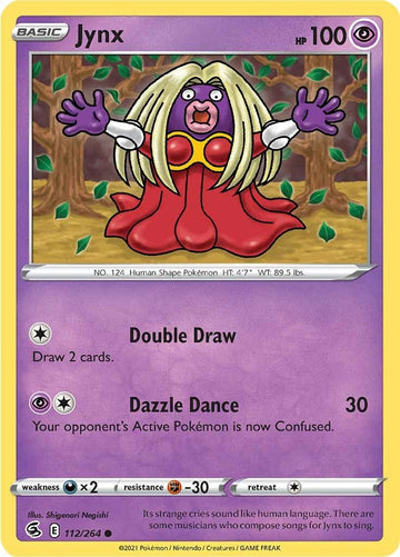 Jynx [112/264] [Fusion Strike] Reverse Holofoil