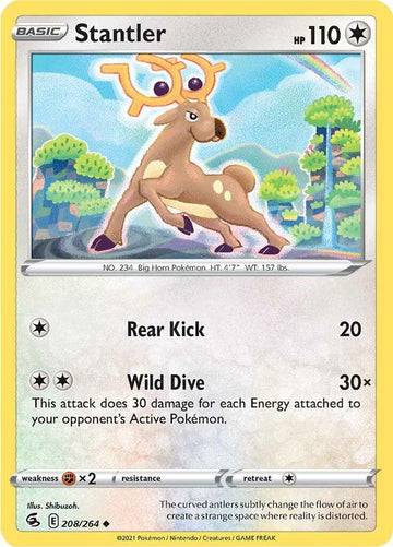 Stantler [208/264] [Fusion Strike] Reverse Holofoil