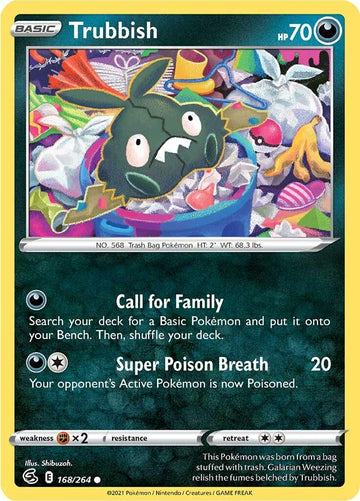 Trubbish [168/264] [Fusion Strike] Reverse Holofoil