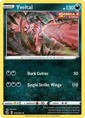 Yveltal [175/264] [Fusion Strike] Reverse Holofoil