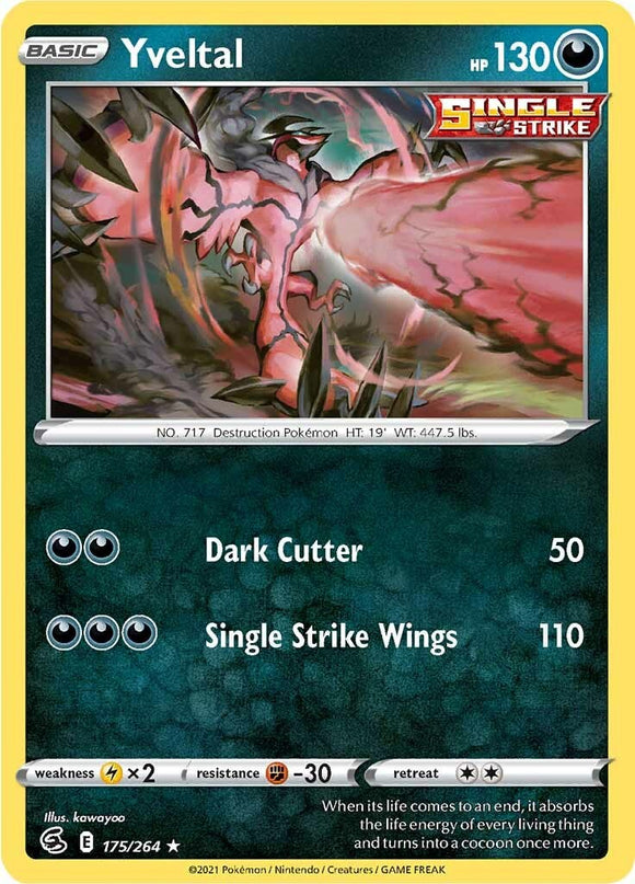 Yveltal [175/264] [Fusion Strike] Reverse Holofoil