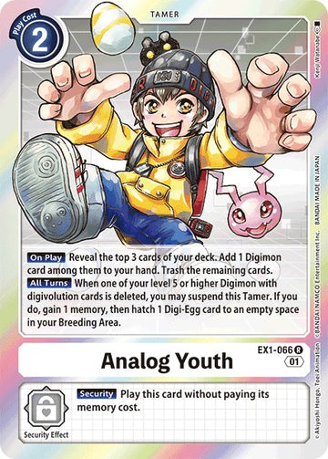 Analog Youth [EX1-066 R] [Classic Collection] Foil