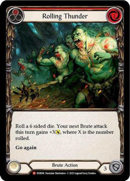 Rolling Thunder [EVR004] [Everfest] 1st Edition Normal