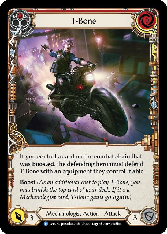 T-Bone (Red) [EVR073] [Everfest] 1st Edition Normal