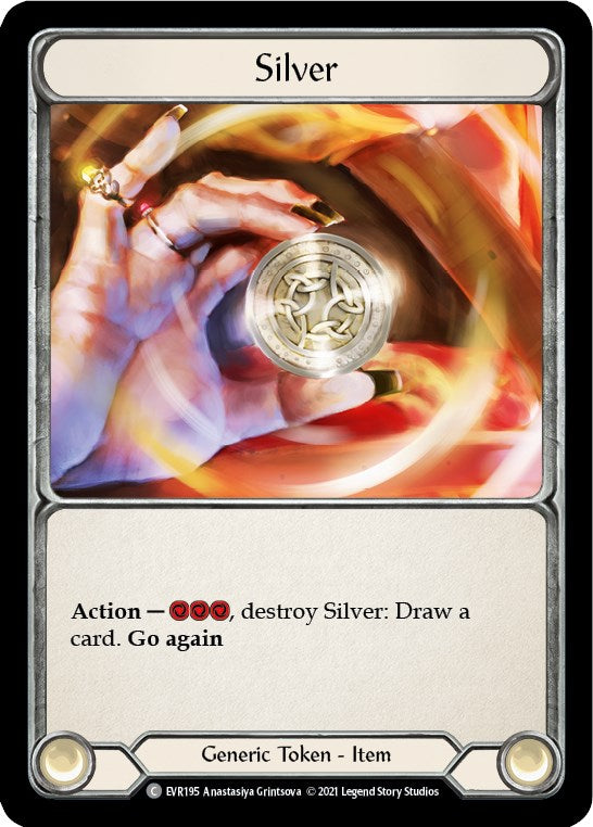 Silver [EVR195] [Everfest] 1st Edition Rainbow Foil