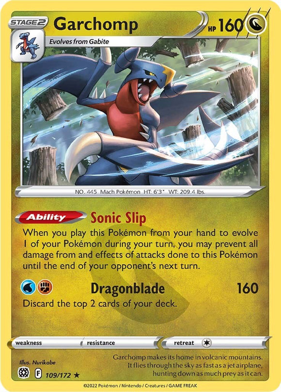 Garchomp [109/172] [Brilliant Stars] Holofoil
