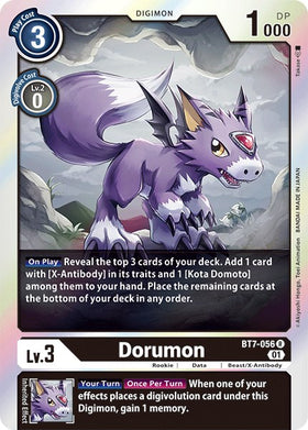 Dorumon [BT7-056 R] [Next Adventure] Foil
