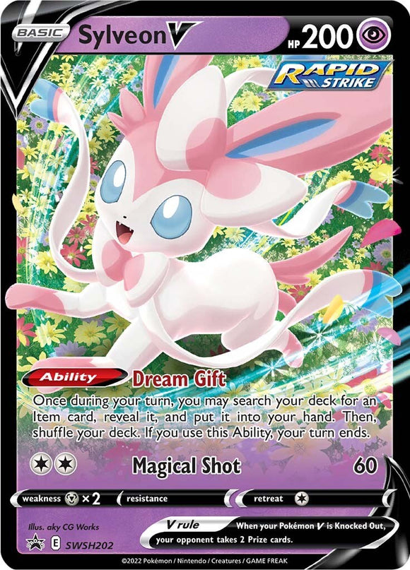 Sylveon V [SWSH202] [Sword & Shield Promo Cards] Holofoil