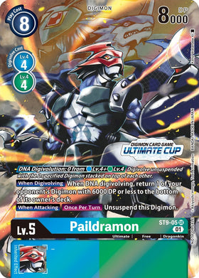 Paildramon - ST9-05 (Ultimate Cup 2022) [ST9-05 SR] [Starter Deck 09: Ultimate Ancient Dragon] Foil