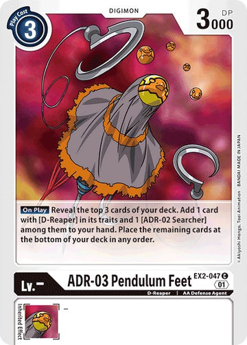 ADR-03 Pendulum Feet [EX2-047] [Digital Hazard] Normal