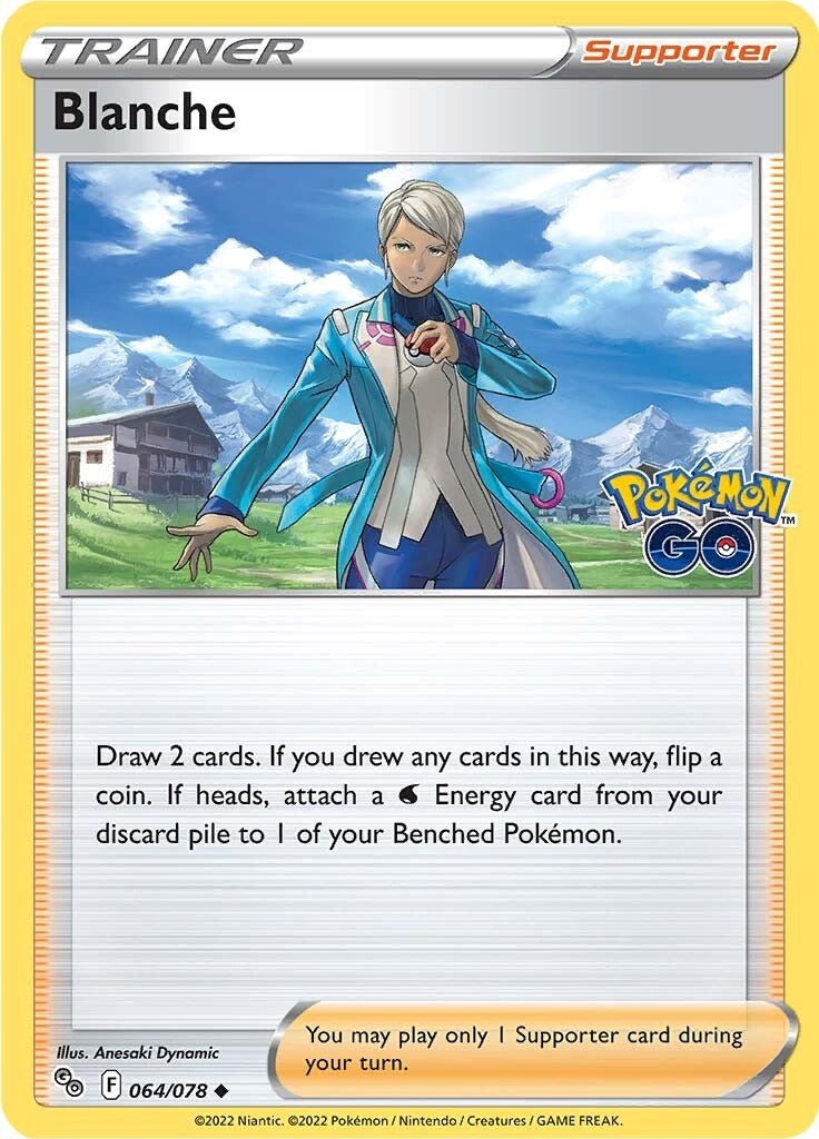 Blanche [064/078] [Pokemon GO] Reverse Holofoil