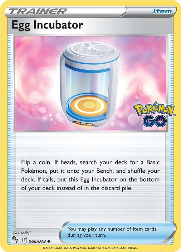 Egg Incubator [066/078] [Pokemon GO] Reverse Holofoil