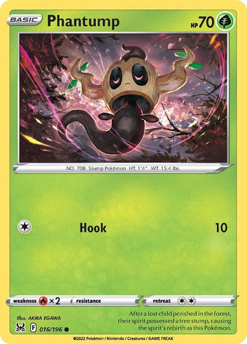 Phantump [016/196] [Lost Origin] Reverse Holofoil