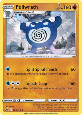 Poliwrath [085/196] [Lost Origin] Reverse Holofoil