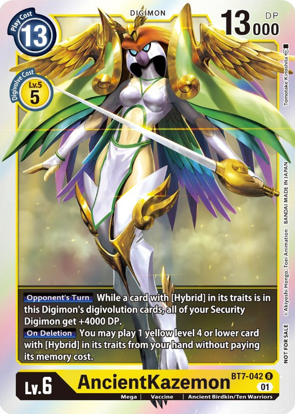 AncientKazemon (Event Pack 3) [BT7-042 R] [Next Adventure] Foil