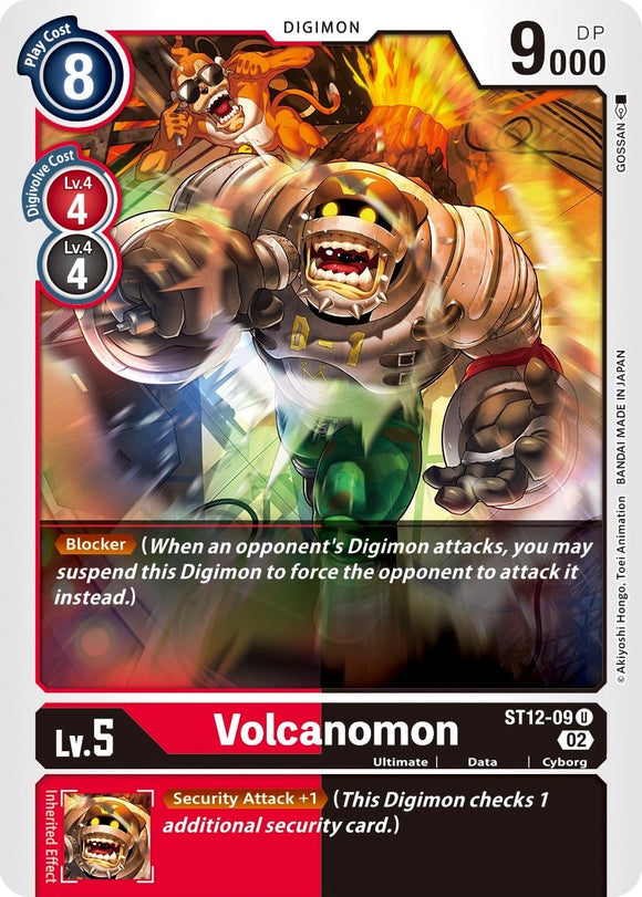 Volcanomon [ST12-09 U] [Starter Deck 12: Jesmon]