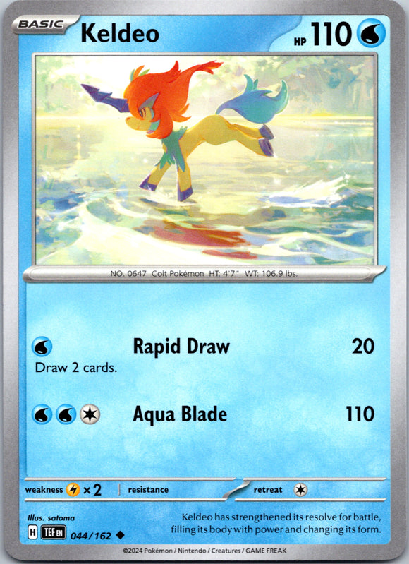 Keldeo [044/162] - (Temporal Forces)